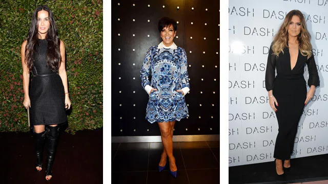 Demi Moore Kris Jenner Khloe Kardashian