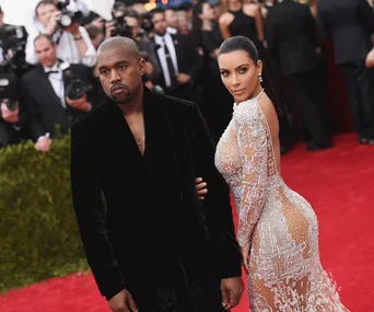 Kim and Kanye West