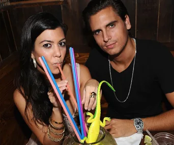 Kourtney and Scott through the years