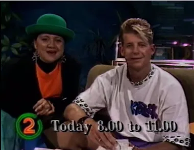 Watch: Simon Barnett on TV in the '90s