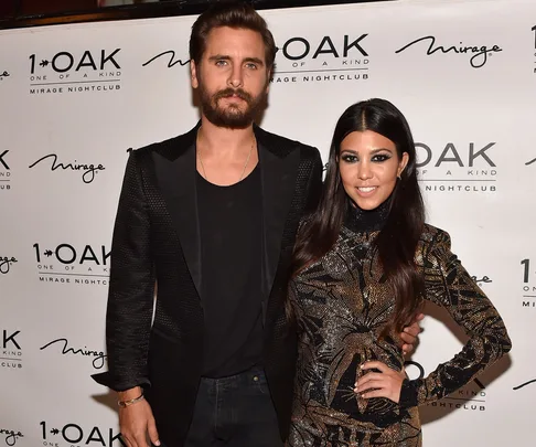 Scott Disick and Kourtney Kardashian
