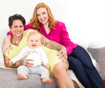 Meet Anika Moa and Natasha Utting's little treasure