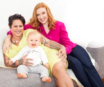 Meet Anika Moa and Natasha Utting's little treasure