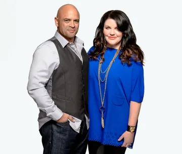 Polly Gillespie and Grant Kereama