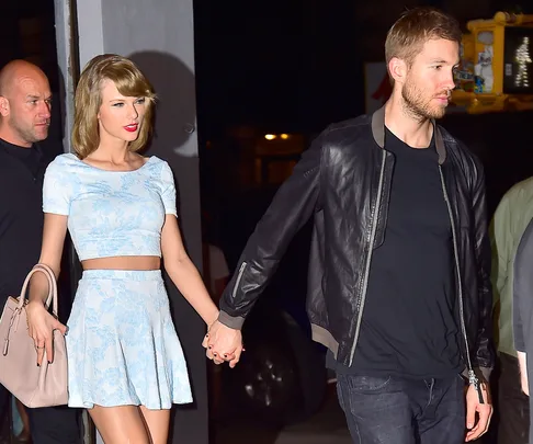 Taylor Swift and Calvin Harris