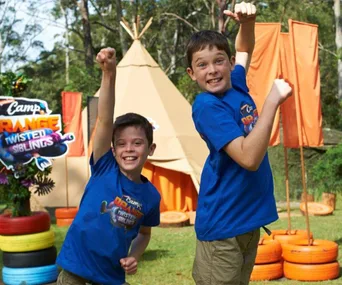 Kiwi brothers compete on Camp Orange