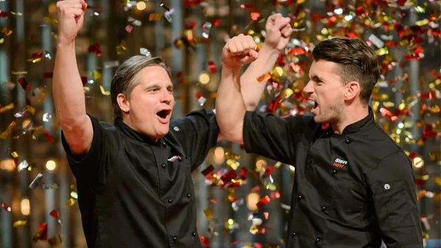 Will and Steve win My Kitchen Rules Australia