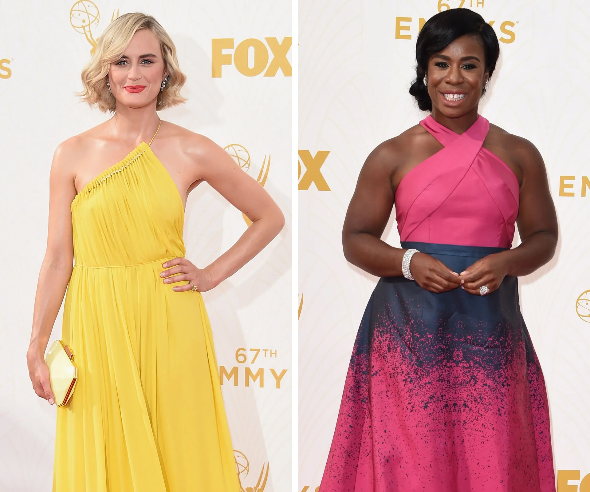 Taylor Schilling and Uzo Aduba Emmys 2015