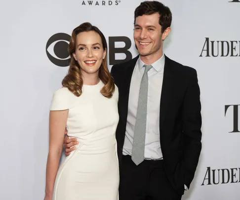 Leighton Meester and Adam Brody