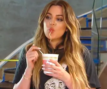 Khloe Kardashian's pantry