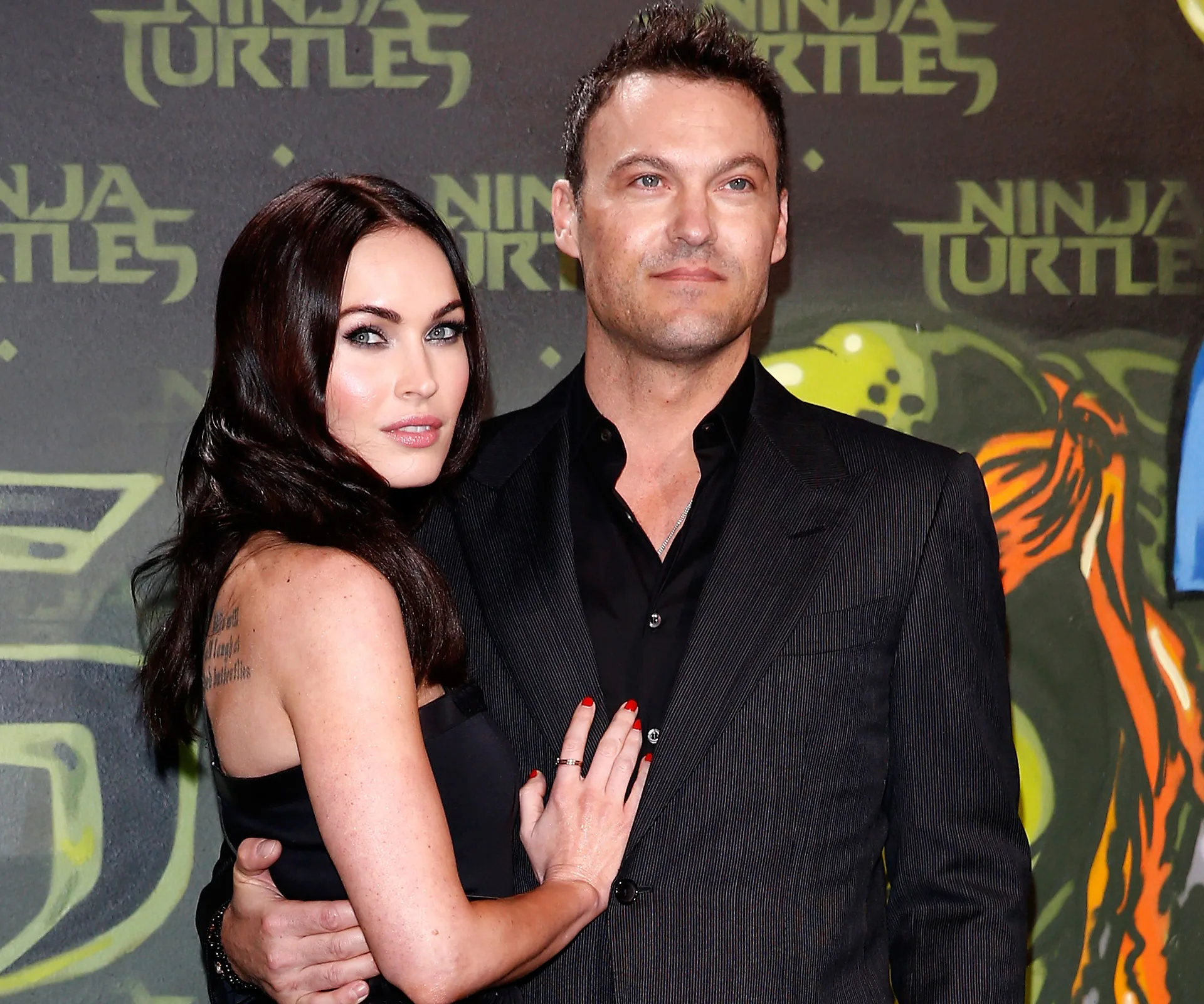 Brian Austin Green and  Megan Fox