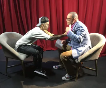 Justin Bieber and Paul Henry