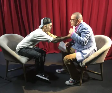 Justin Bieber and Paul Henry