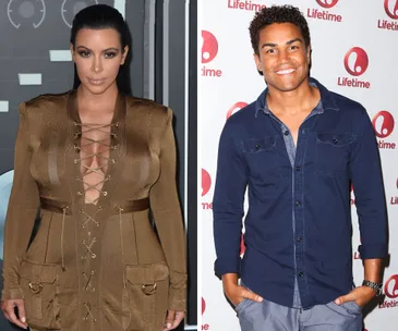 Kim Kardashian and Tito Joe Jackson
