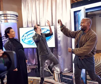 Kanye West on American Idol