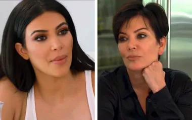 Kim Kardashian and Kris Jenner