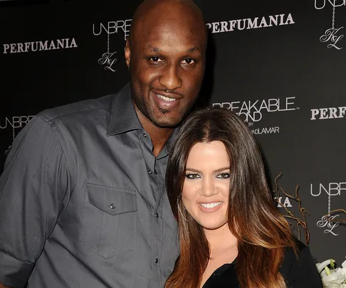 Lamar Odom and Khloe Kardashian