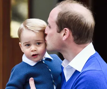 Prince William and Prince George