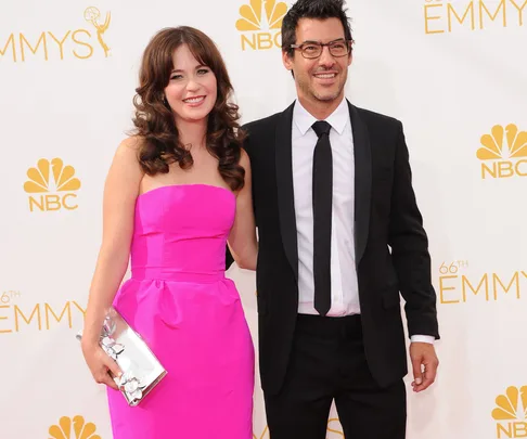 Zooey Deschanel and Jacob Pechenik