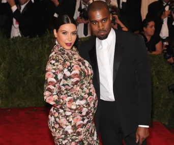 Kim Kardashian and Kanye West