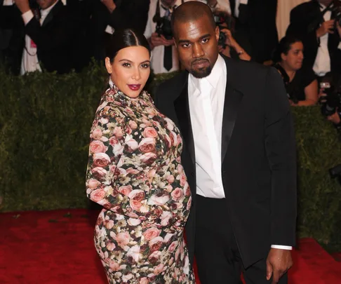 Kim Kardashian and Kanye West