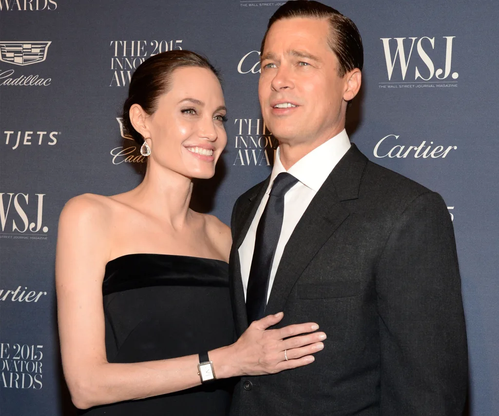 Angelina Jolie and Brad Pitt