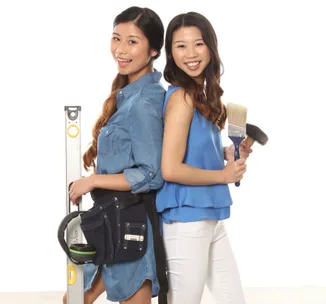 Sarah and Minanne Kong The Block NZ
