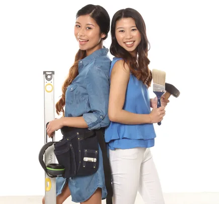 Sarah and Minanne Kong The Block NZ