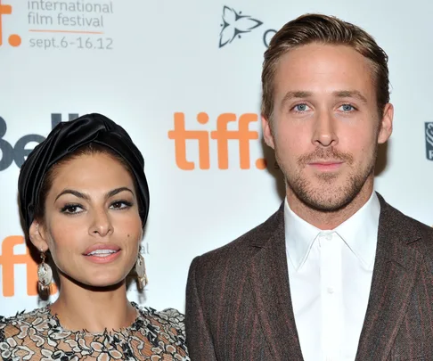 Eva Mendes and Ryan Gosling
