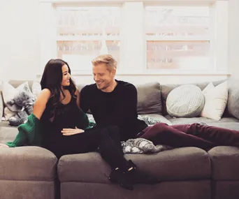 Catherine Giudici and Sean Lowe