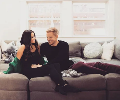 Catherine Giudici and Sean Lowe