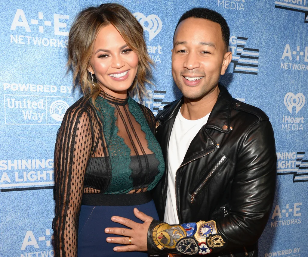 Chrissy Teigen and John Legend