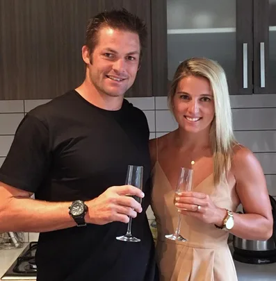 Richie McCaw Gemma Flynn
