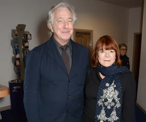 Alan Rickman and Rima Horton