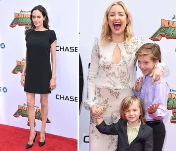 Angelina and Kate’s family fun at Kung Fu Panda 3 premiere