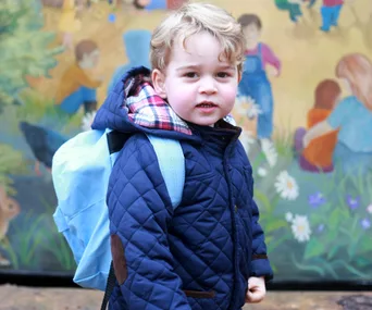 Prince George is the king of the classroom