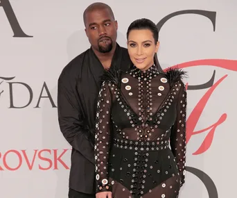 Kim Kardashian and Kanye West