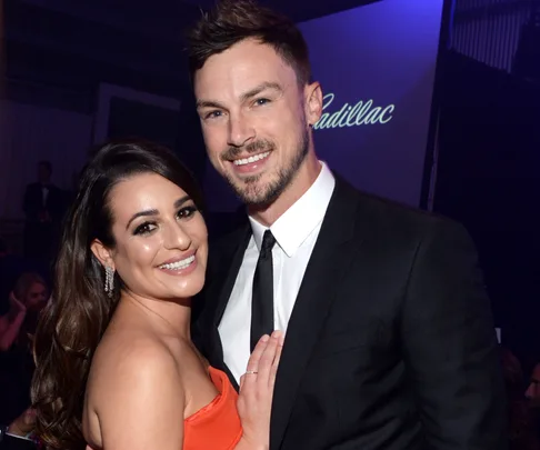 Lea Michele and Matthew Paetz