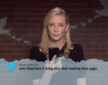 Cate Blanchett, George Clooney and more read Mean Tweets