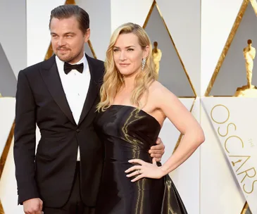Leonardo DiCaprio and Kate Winslet
