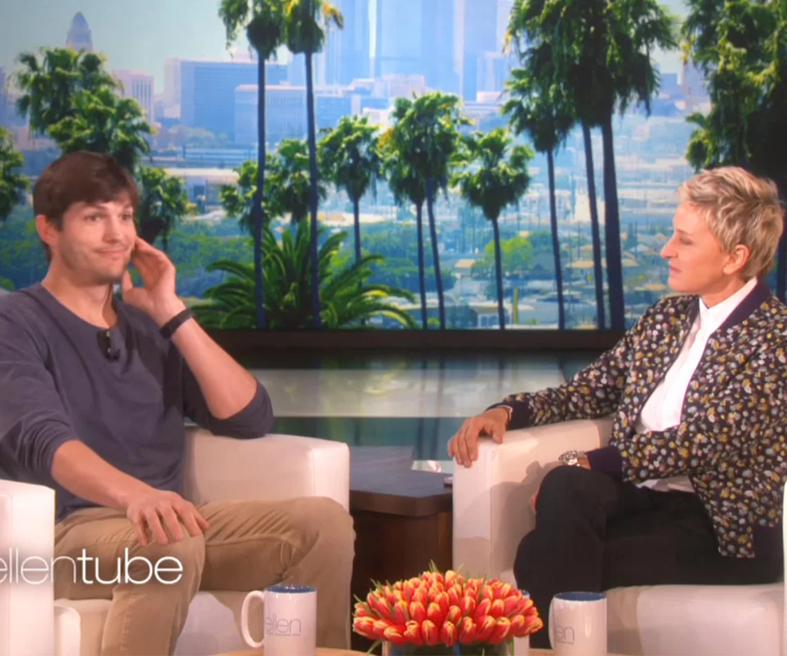 Ashton Kutcher on Ellen DeGeneres