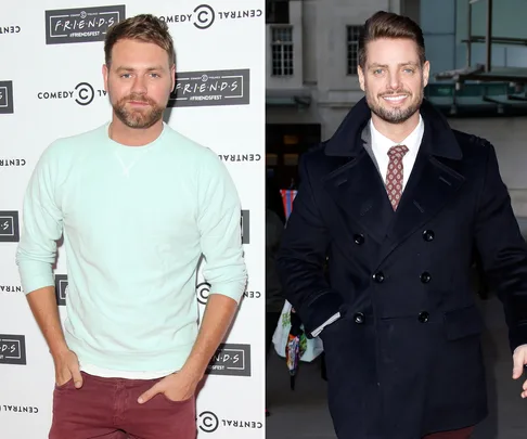 Brian McFadden and Keith Duffy
