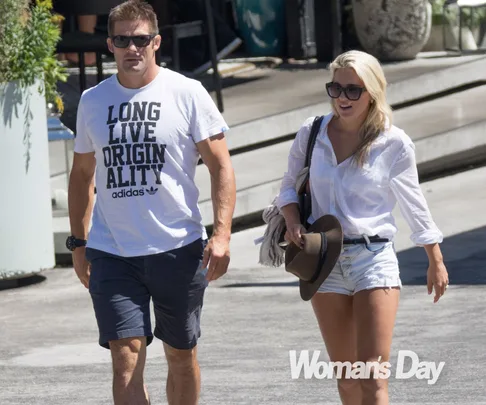 Richie McCaw and Gemma Flynn