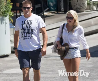 Richie McCaw and Gemma Flynn