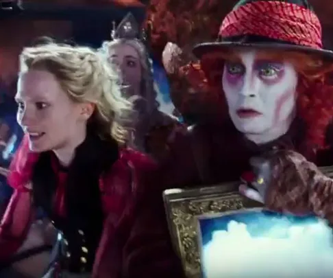 Mia Wasikowska, Johnny Depp