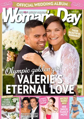 Valerie Adams wedding