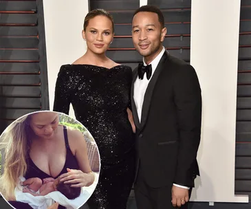 Chrissy Teigen and John Legend