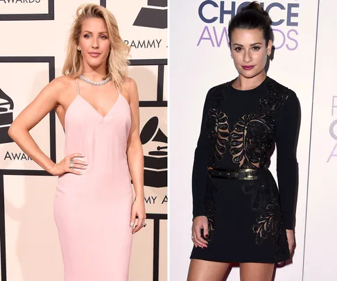 Ellie Goulding, Lea Michele