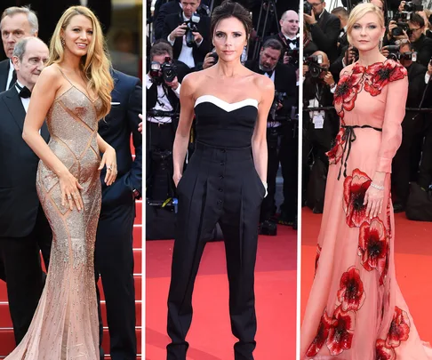 Blake Lively, Victoria Beckham and Kirsten Dunst