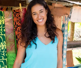 Pacific princess: Maria Tutaia’s happy homecoming